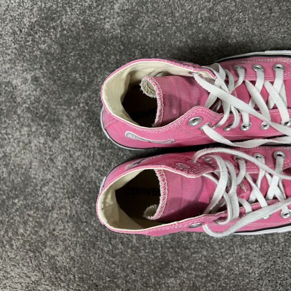 Converse Chuck Taylor All Star High Top 147132F Women’s Sz 7.5 Pink Skate Shoes - Picture 10 of 12